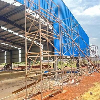 화면 또는 젤리화 H제철 프레임과 함께 고립 전공 철강 작업실