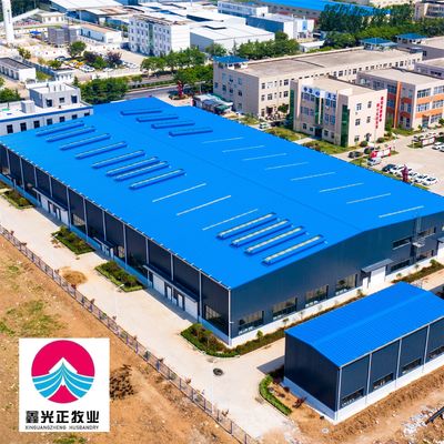 볼트 연결 철강 건설 창고 Q355B 가벼운 철강 구조