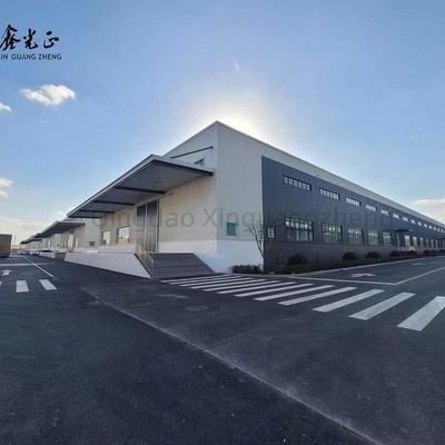 PVC 창구 전공 창고 건물 용접 철강 구조 창고 OEM