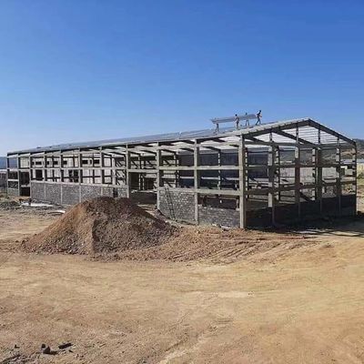 맞춤형 건설 선공제 철강 구조 화염 방지 패널과 함께 창고