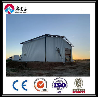 Q345B 전제제철 저장소 창문 위판이 있는 철강 구조 작업실