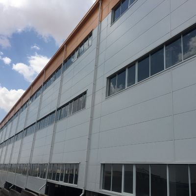 사전 제조 산업용 철강 구조 공장 창고의 사전 설계 건설 프로젝트