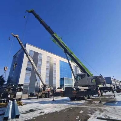 여러 층 전공 철강 구조 사무실 건물 일과 생활