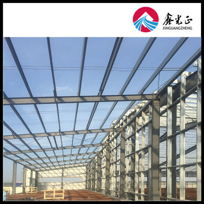 Q235B / Q345B 산업 공장용 철기 프레임 건물