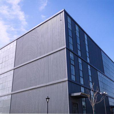 Q355 가벼운 철강 구조 창고 전조 용접 건물