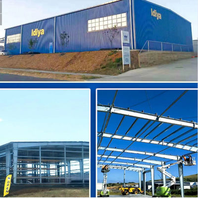 OEM 철강 구조 창고 건물 저장소 유형 SGS 인증서